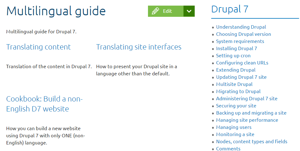 勉強会　Drupal 7 多言語設定 Multilingual guide English manual 