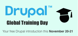 Drupal Global Training Days  Nov. 2015